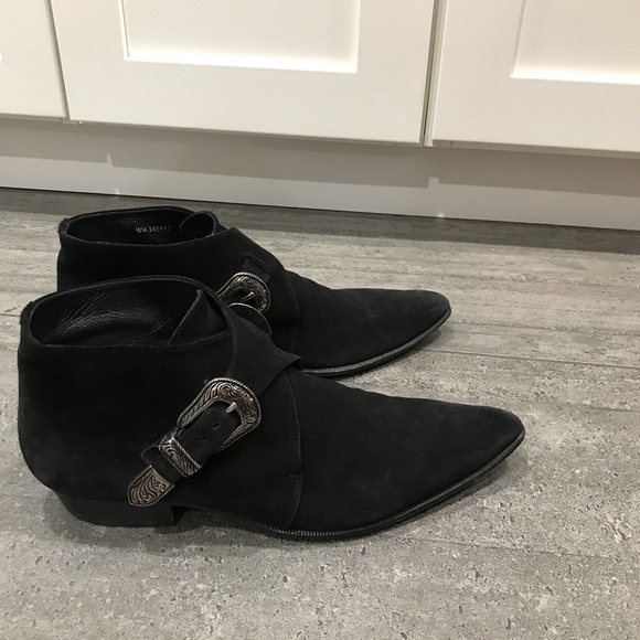 saint laurent duckies boots